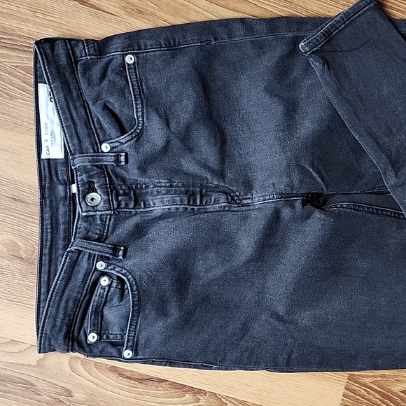 rag & bone Nina High-Rise Ankle Skinny in WYTHE - Picture 8 of 16